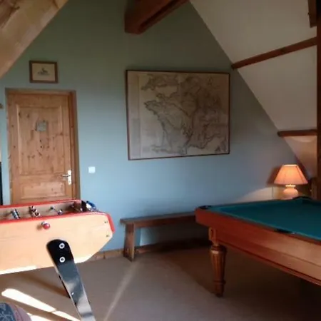펜션 La Maison Blanche Saint-Germain-de-Livet
